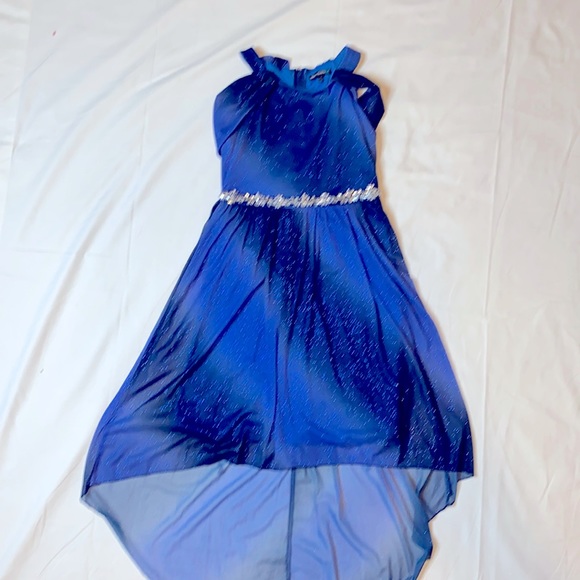 Other - Blue high-low dress
